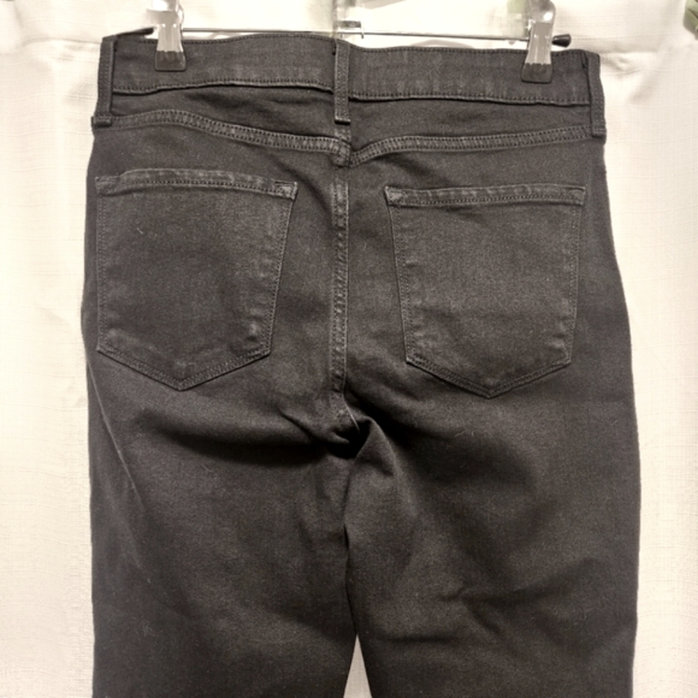 Old Navy Womens Black High Rise WOW Straight Jeans Size 8 - Picture 4 of 5